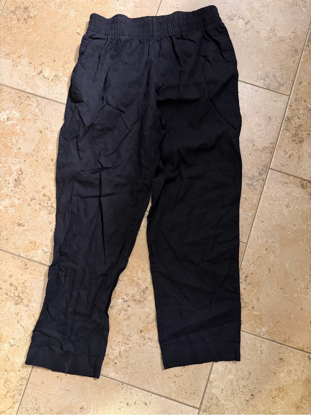 Women’s High Rise Straight Linen pants